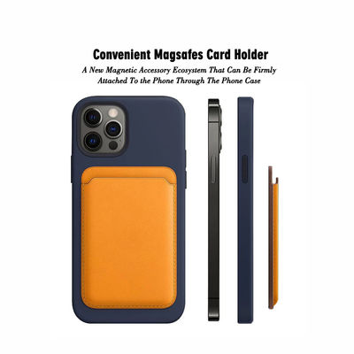 Custom Magnetic Wallet Card Holder Business Style Magsafe Credit Card Holder For Mobile Phone