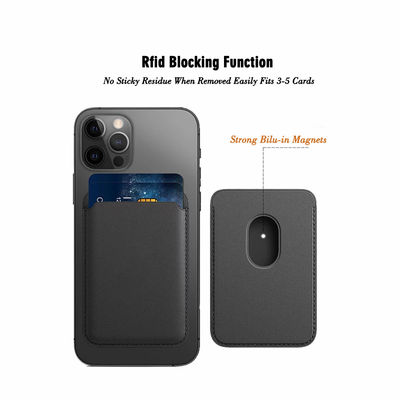 Custom Magnetic Wallet Card Holder Business Style Magsafe Credit Card Holder For Mobile Phone