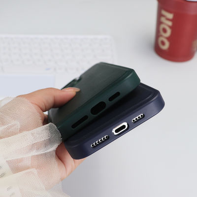 PU Leather Mobile Phone Cases Pink / Black / Blue Mobile Phone Protective Case For iPhone 16 Pro Max