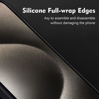 Business Style Leather Phone Case Customized Leather Phone Covers Black For iPhone 16 15 Pro Max