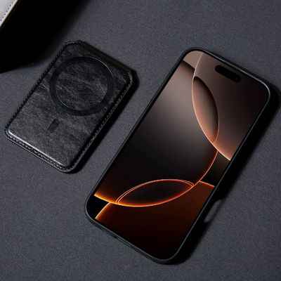 Luxury Leather Phone Wallet Case Magnetic Phone Cases With Card Holder