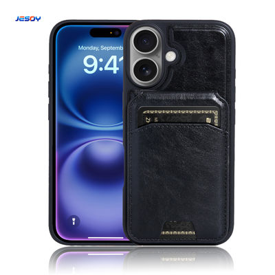 Magnet Leather Phone Case Luxury Phone Cover With Card Holder