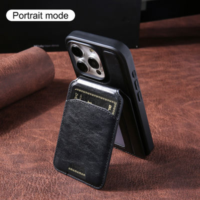Magnet Leather Phone Case Luxury Phone Cover With Card Holder