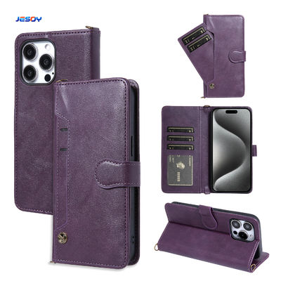 Samsung Business Card Phone Case Custom Flip Cell Phone Case Shockproof For Samsung S25 Ultra