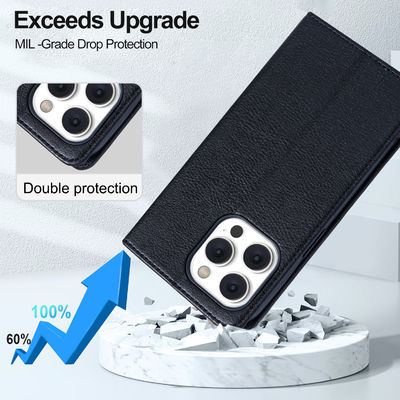 Strap Flip Leather Phone Case Shockproof Card Holder Phone Cover Business Style For Samsung S24 S25 Ultar