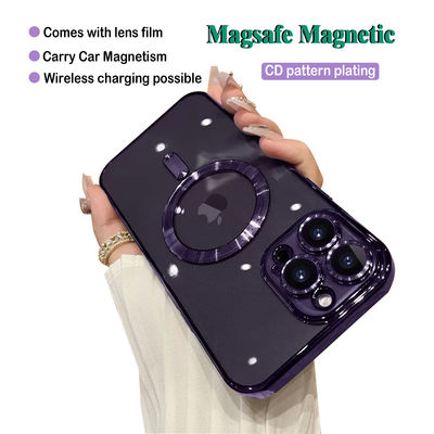 Shockproof Electroplate Phone Case Luxury TPU Phone Covers Customized For iPhone 16 15 14 Pro Max