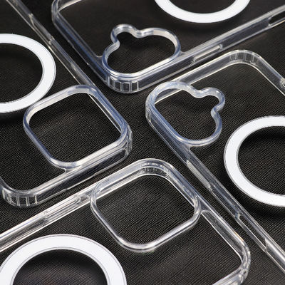 Shockproof Magsafe Phone Case Trend Style Clear Mobile Phone Cases Lightweight