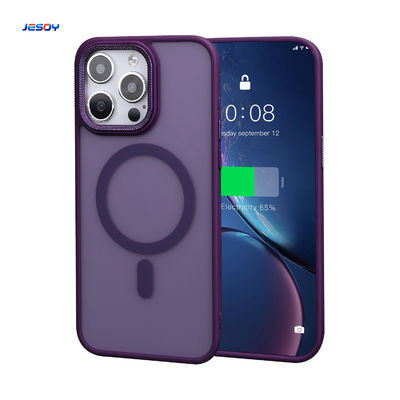 Scratch Resistant Magsafe Phone Case OEM / ODM Anti Fingerprint iPhone Case