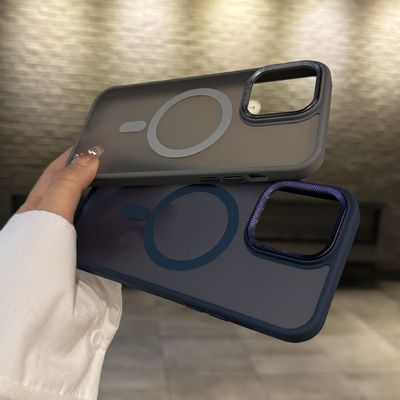 Scratch Resistant Magsafe Phone Case OEM / ODM Anti Fingerprint iPhone Case