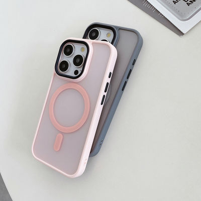 Anti Fingerprint Magnetic Phone Cases Scratch Resistant iPhone Protective Cover Customized