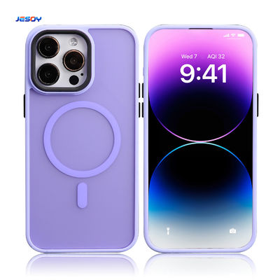 Skin Friendly Magnet Phone Cases Trend Style Smartphone Protective Cases Shockproof