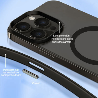 Soft TPU Bumper Magsafe Phone Case Customized iPhone Shockproof Case Anti Fingerprint