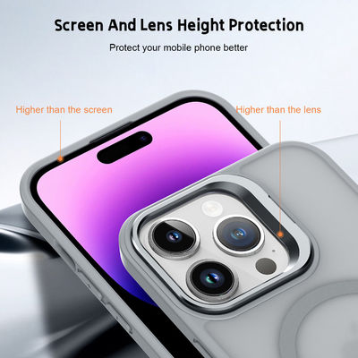 Customized Magsafe Phone Case Camera Kickstand Phone Cases Shockproof