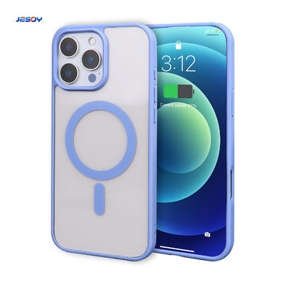 Colourful TPU Magsafe iPhone Case Clear Cell Phone Covers Compatible With MagSafe