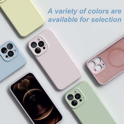 Skin Friendly iPhone Silicone Cases Green Silicone Custom Phone Cases Shockproof