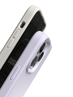 Green / Grey Hard Silicone Phone Case Waterproof Phone Magnetic Case