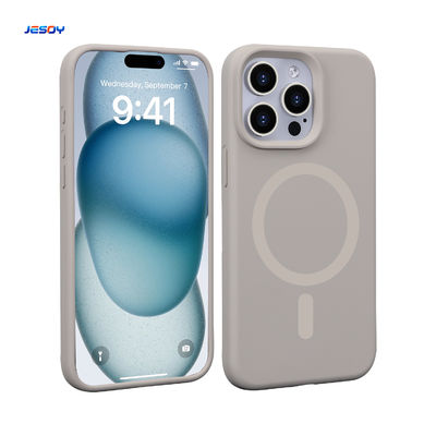 Slim Silicone Phone Case Lightweight Mag Safe Cases Scratch Resistant For iPhone 14 13 Pro Max