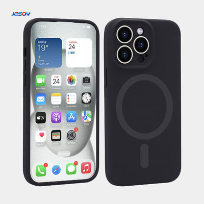 Anti Slip iPhone Silicone Cover OEM / ODM Magnetic iPhone Case For iPhone 14 15 16
