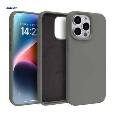 Waterproof Liquid Silicone Cover Scratch Resistant Drop Proof Phone Case Anti Slip