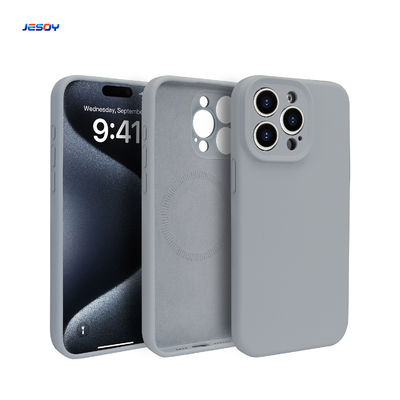 Soft Touch Liquid Silicone Case Shockproof Magsafe Silicone Case Scratch Resistant