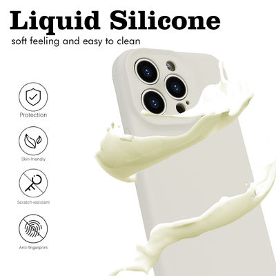 Anti Fingerprint Silicone Phone Case Waterproof Cover With Magsafe