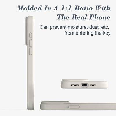 Scratch Resistant Silicone Mobile Phone Case Shockproof Drop Proof Phone Cases Customized