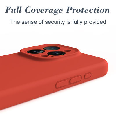 Scratch Resistant Silicone Mobile Phone Case Shockproof Drop Proof Phone Cases Customized