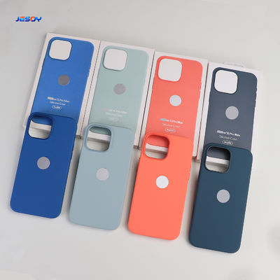 Official Mobile Phone Cover Shockproof Liquid Silicone iPhone Case Soft Microfiber