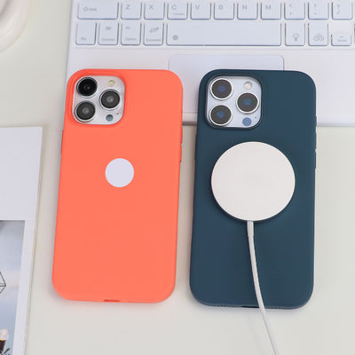 Official Mobile Phone Cover Shockproof Liquid Silicone iPhone Case Soft Microfiber