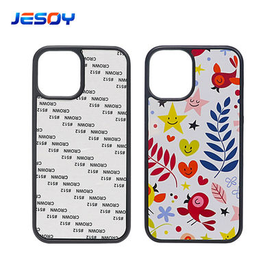 DIY Sublimation Phone Case Aluminum Plate Heat Transfer Phone Case Black White Transparent