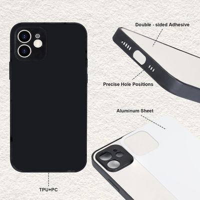 Customized Sublimation Phone Case TPU Shockproof Protective Phone Case Black For Sumsung S24 Ultra