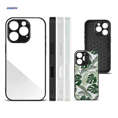 2D Sublimation Cell Phone Blanks Customized Mobile Sublimation Cover Shockproof For iPhone 14 15 Pro