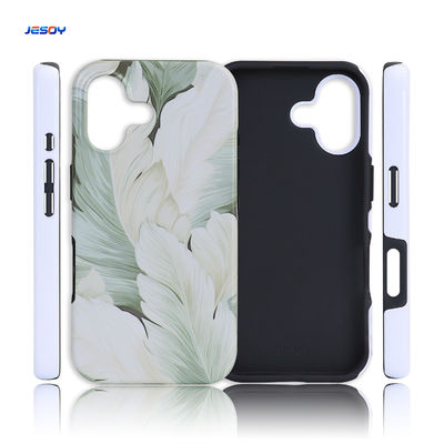 Film Sublimation Phone Case Strong Magnetic Blank Mobile Phone Cases White For iPhone 16