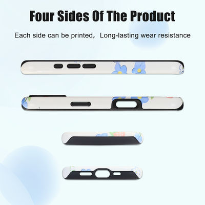 White 3D Sublimation Mobile Covers Custom Blank iPhone Covers 2 In 1