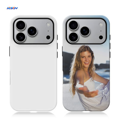 White 3D Sublimation Mobile Cover Glossy Blank Cell Phone Cases High Protective