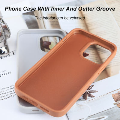 Custom Groove Phone Case Shockproof Protective Cell Phone Cases Business Style For iPhone Samsung