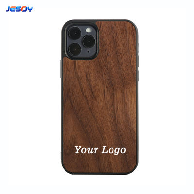 Customized Wood iPhone Covers Eco Friendly iPhone Shockproof Cases Lightweight