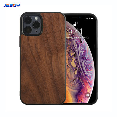 TPU Bumper Mobile Phone Cover Customized Wood Phone Covers Shockproof