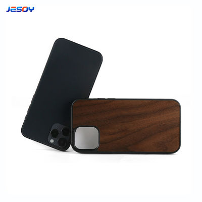 TPU Bumper Mobile Phone Cover Customized Wood Phone Covers Shockproof