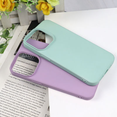 Camera Lens Protection TPU Phone Case Colourful Soft Matte Mobile Cover S24 S25