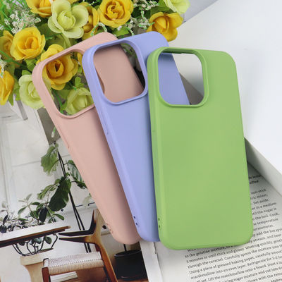Black / Pink / Green Custom Printed Phone Cases Ultra Thin TPU Mobile Cases Microfiber Lining Inside
