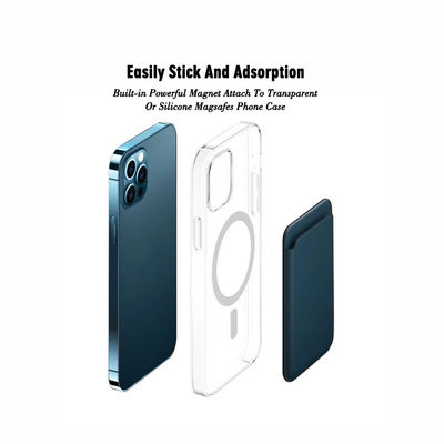 Custom Magnetic Wallet Card Holder Business Style Magsafe Credit Card Holder For Mobile Phone