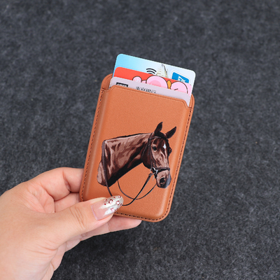 Good price PU Leather Magnetic iPhone Wallet 25 Color Magnetic Wallet Phone Cases With N52 Strong Magnets online