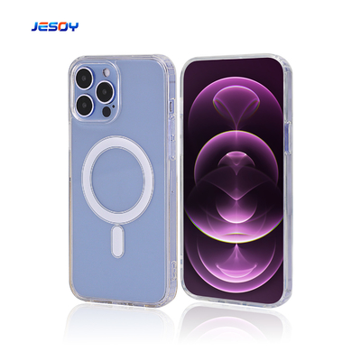 Bom preço Capa de telefone Magsafe à prova de choque Estilo tendência Capas de telemóvel transparentes Leves on-line
