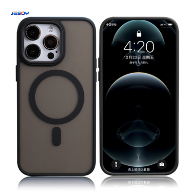 Good price Anti Fingerprint Magnetic Phone Cases Scratch Resistant iPhone Protective Cover Customized online