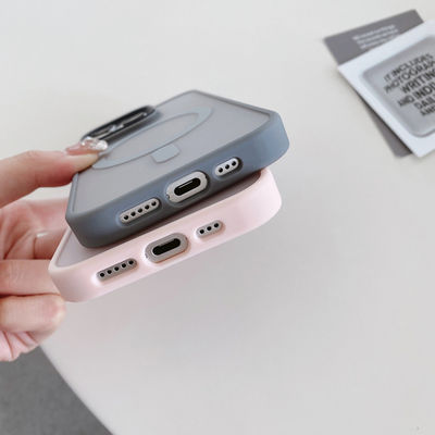 Anti Fingerprint Magnetic Phone Cases Scratch Resistant iPhone Protective Cover Customized