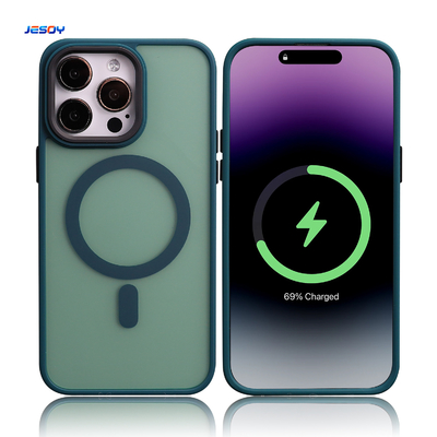 Good price Custom Magsafe Phone Case Matte Transparent Mobile Covers Scratch Resistant online