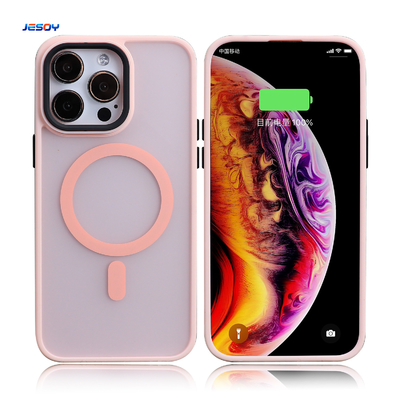 Good price Strong Magsafe Phone Case Shockproof Translucent Phone Cover Trend Style online