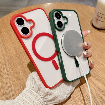 Shockproof Transparent Phone Covers N52 Magsafe Clear Cases