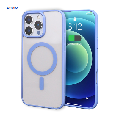 Good price Colourful TPU Magsafe iPhone Case Clear Cell Phone Covers Compatible With MagSafe online